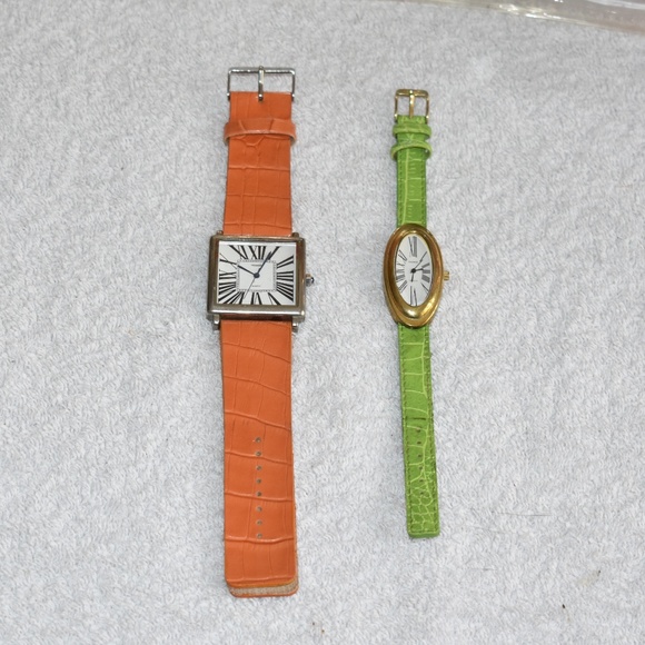 Pair of VTG Bijoux Terner Roman Numeral Watches main image 5